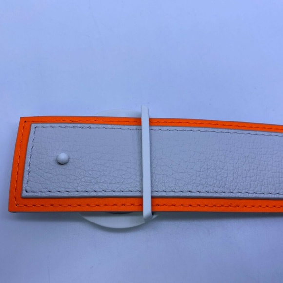 New Authentic Reversible LV Antarctica Monogram Circle Belt 38" - Picture 8 of 12